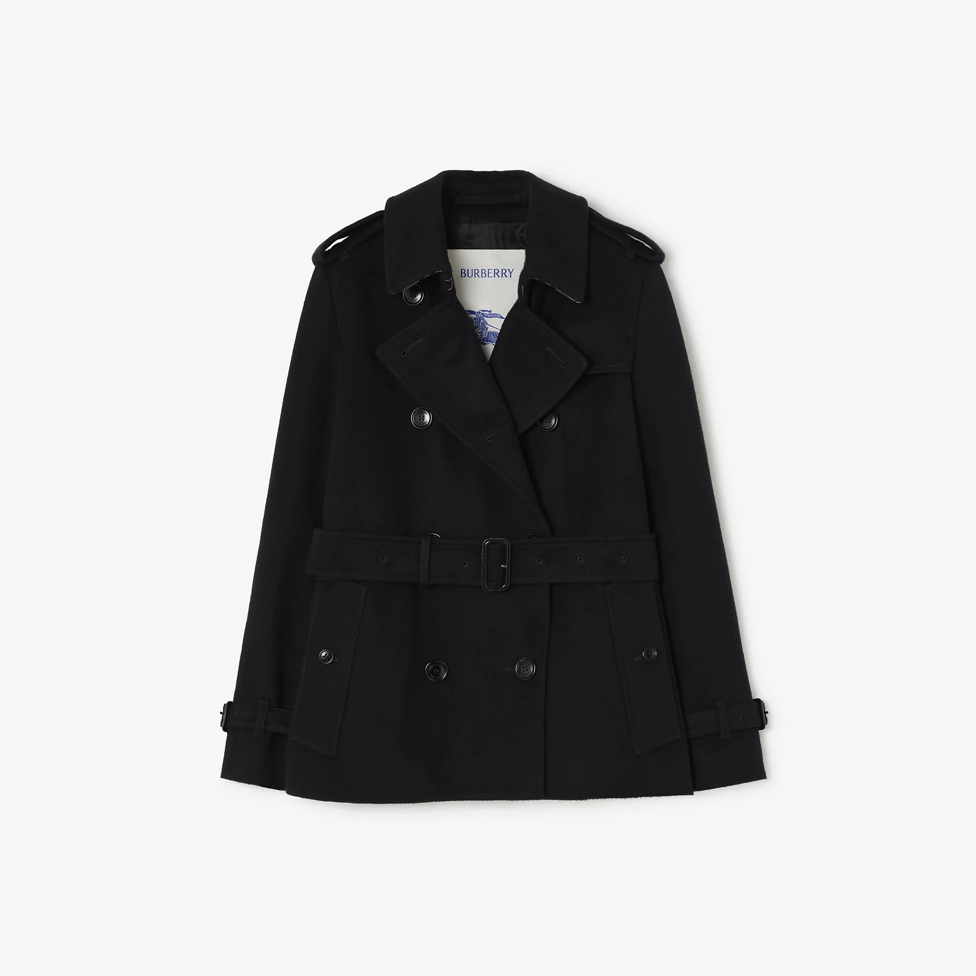 Cashmere Kensington Trench Jacket - 1