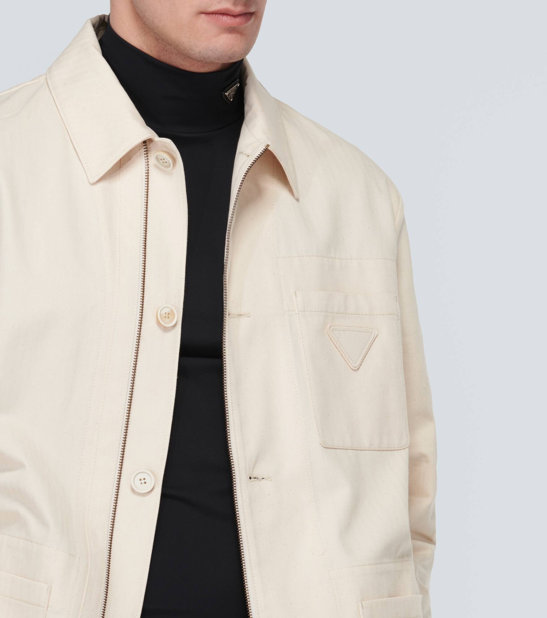 Cotton blouson jacket - 5