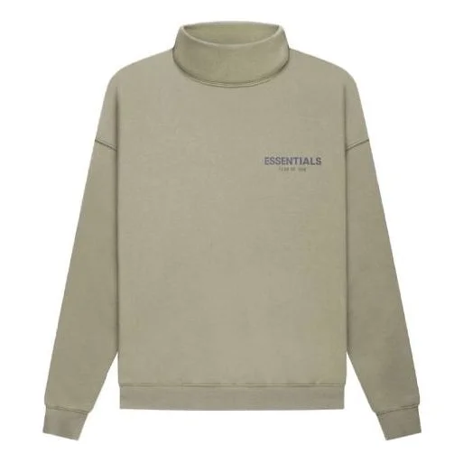 Fear of God Essentials FW21 Pullover Mock Neck Sweatshirt 'Pistachio' FOG-FW21-010 - 1