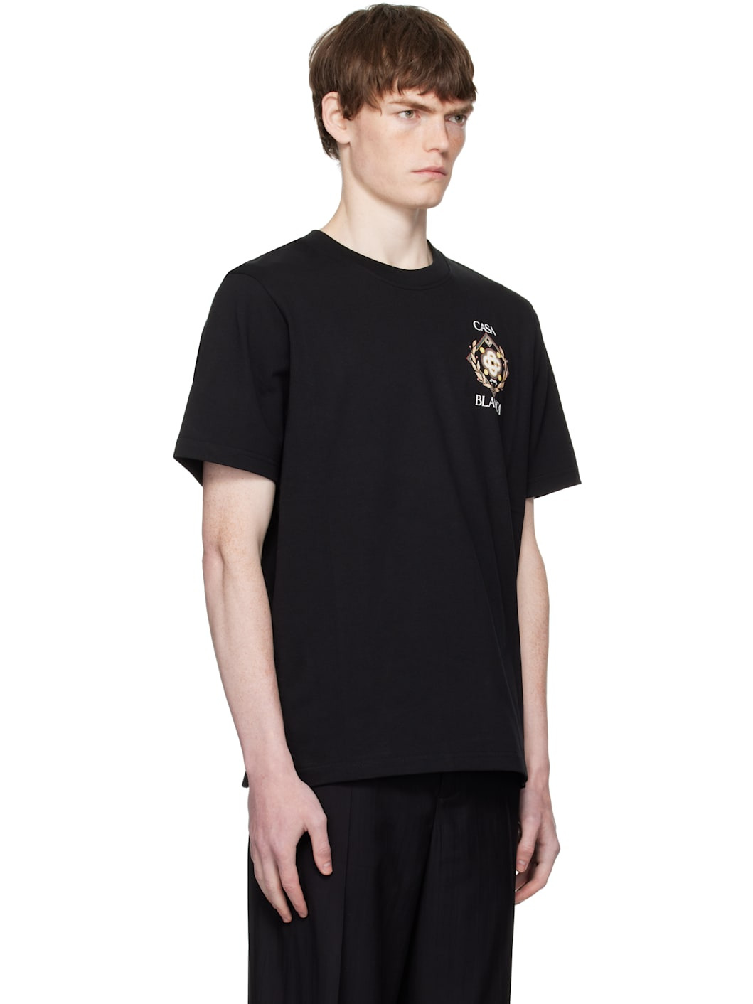 Black Tennis Club Icon Short-Sleeve T-Shirt - 2