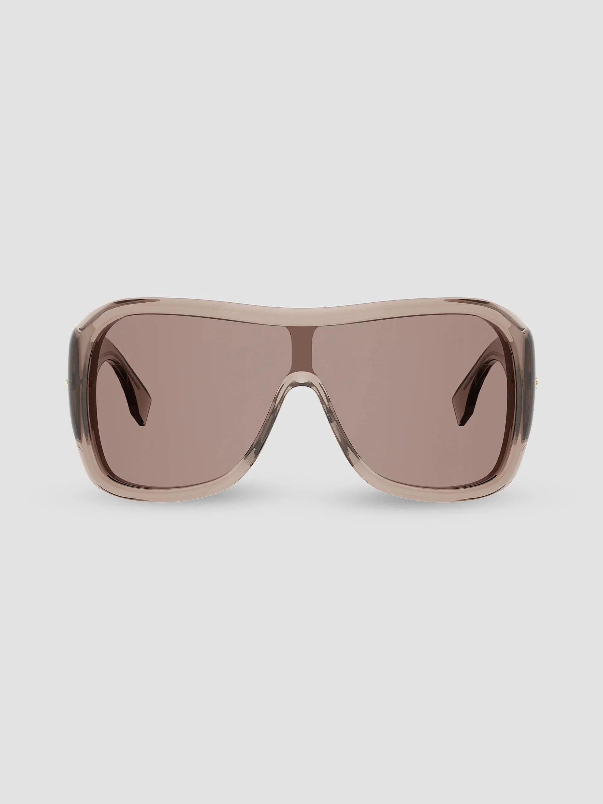 Women's Fendi Screen Round Sunglasses - Medium Brown - 1