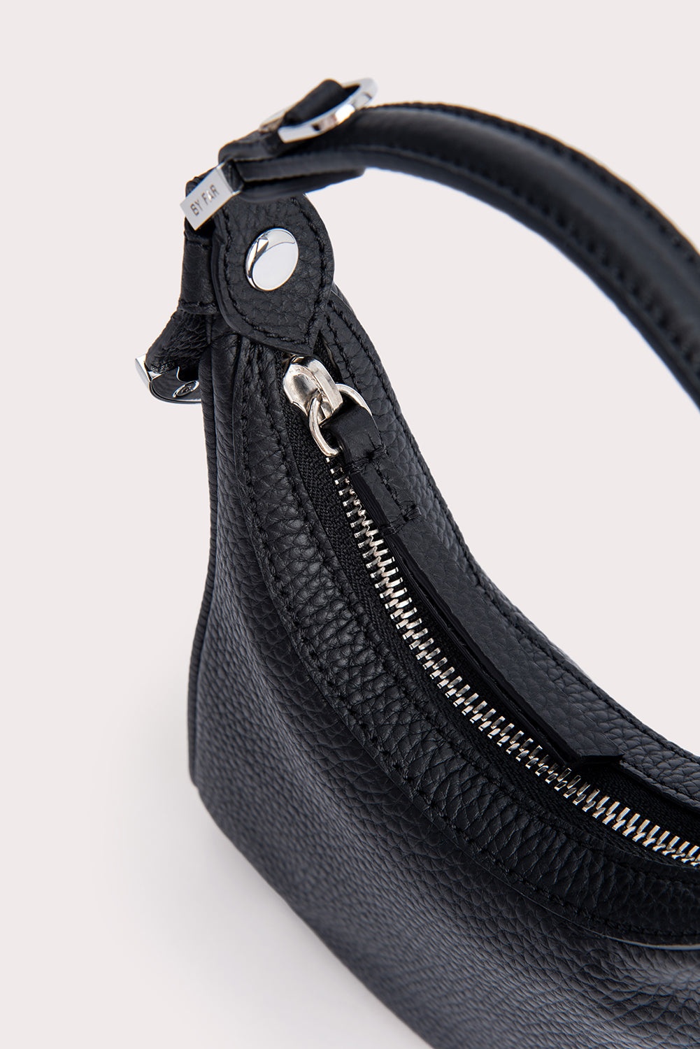 Cosmo Black Flat Grain Leather - 4