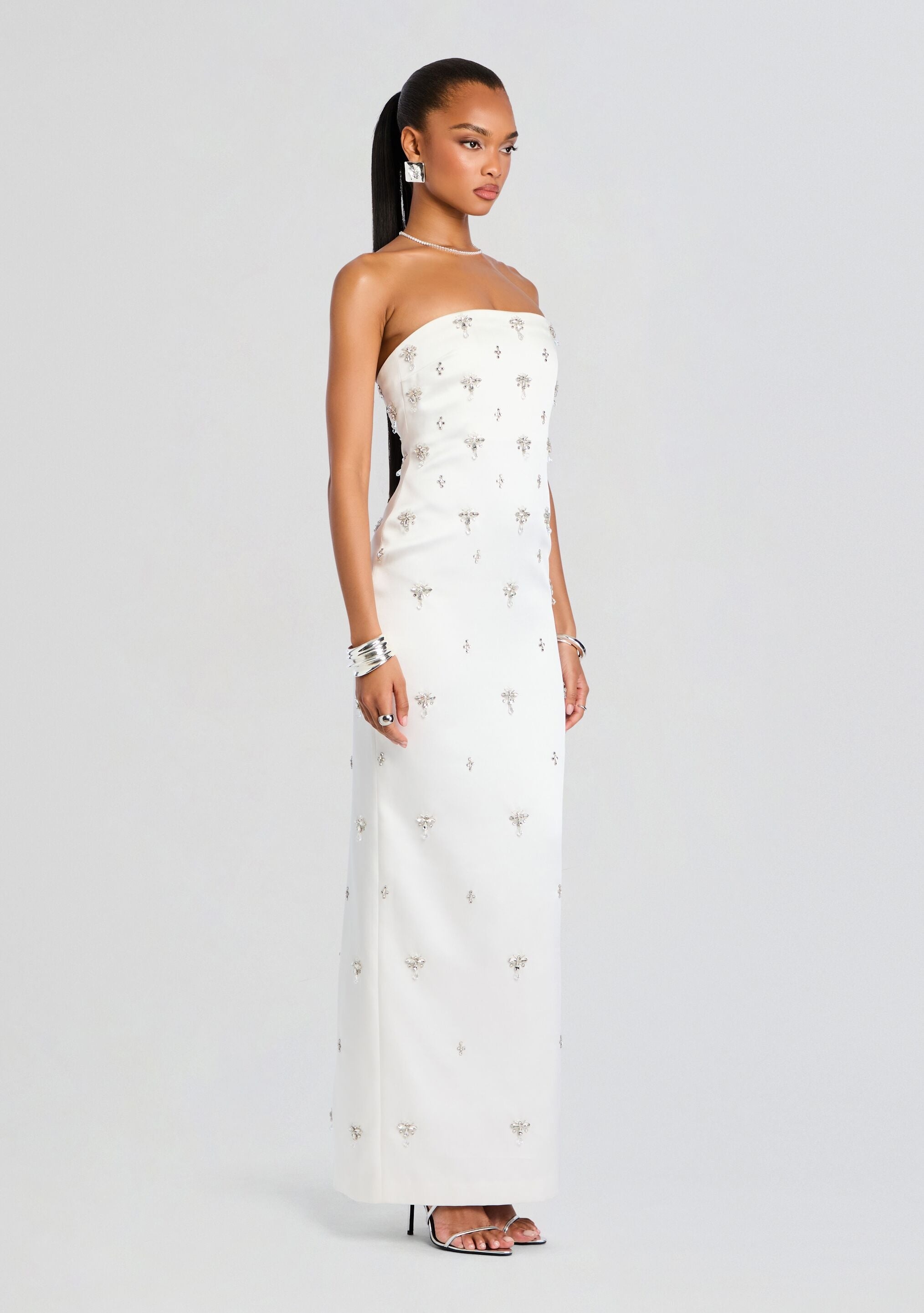 ELISE EMBELLISHED DRESS - 3