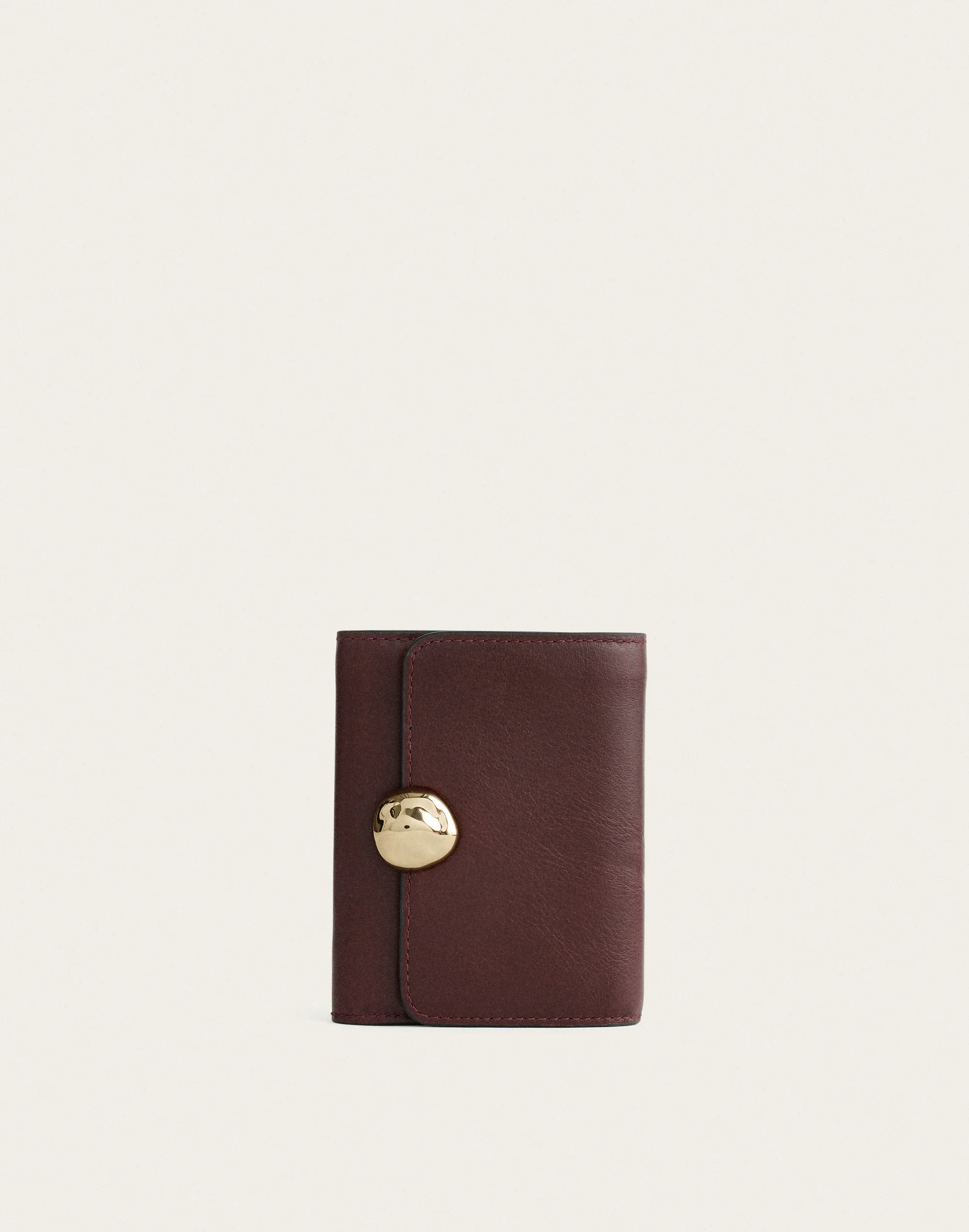 The Sculpted Metal Trifold Wallet - 1