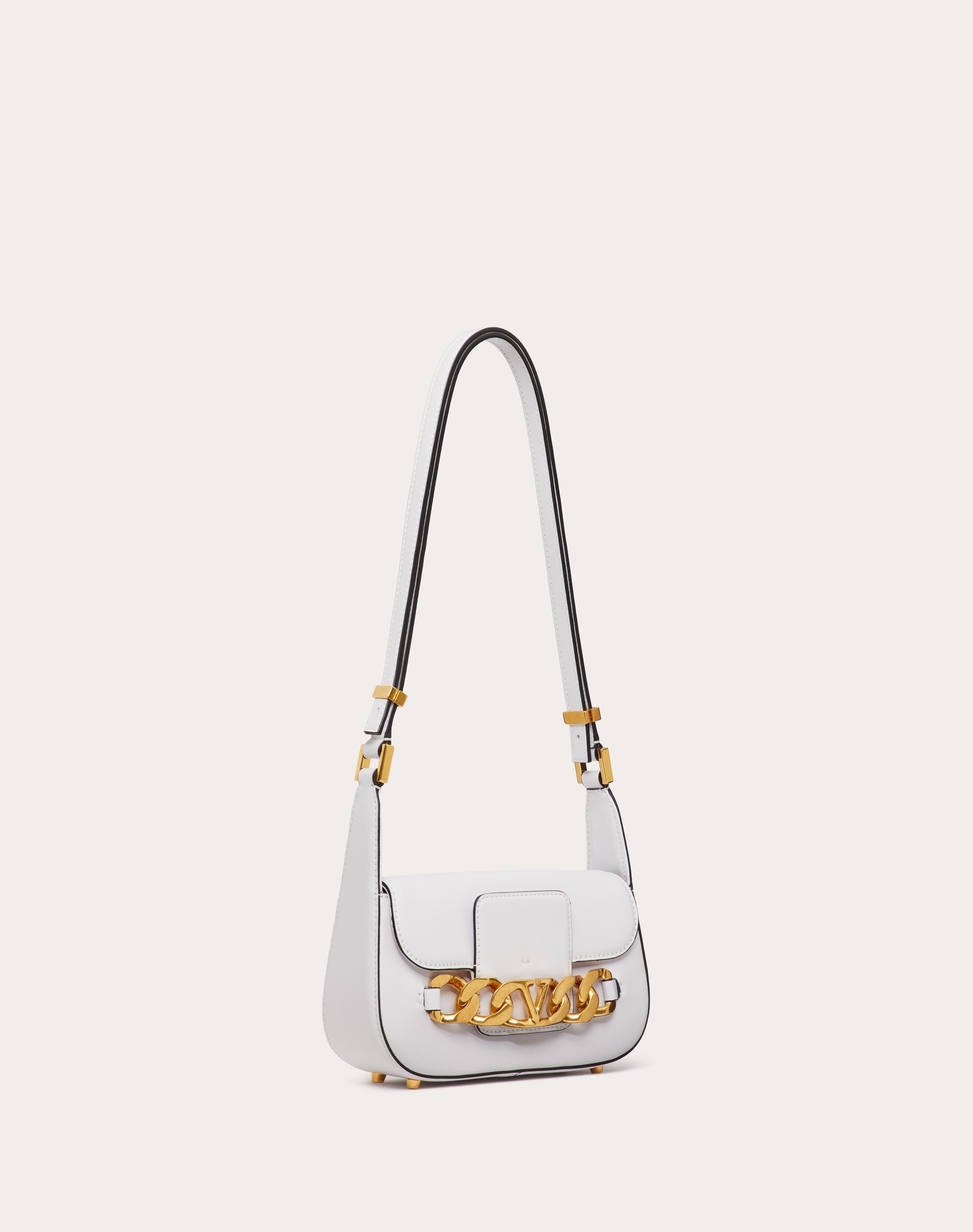 VLOGO CHAIN SMALL CALFSKIN SHOULDER BAG - 2