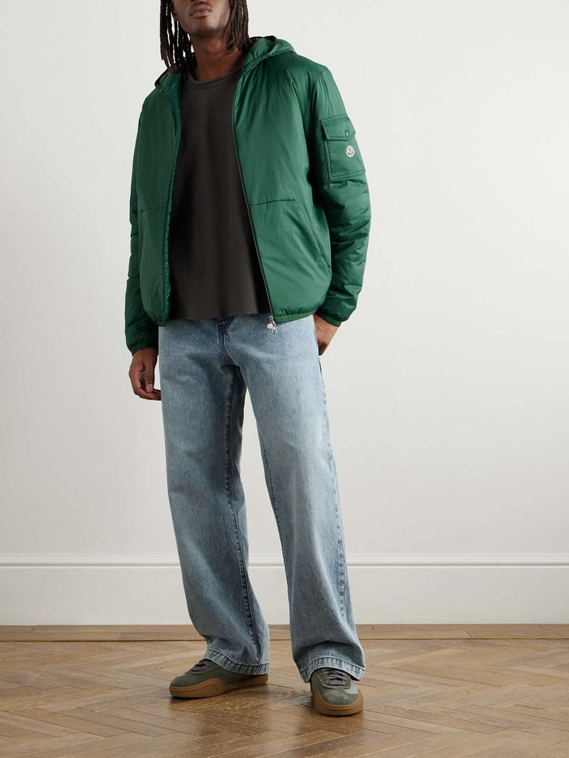 Moncler Monteynard Logo-Appliquéd Nylon Hooded Down Jacket outlook
