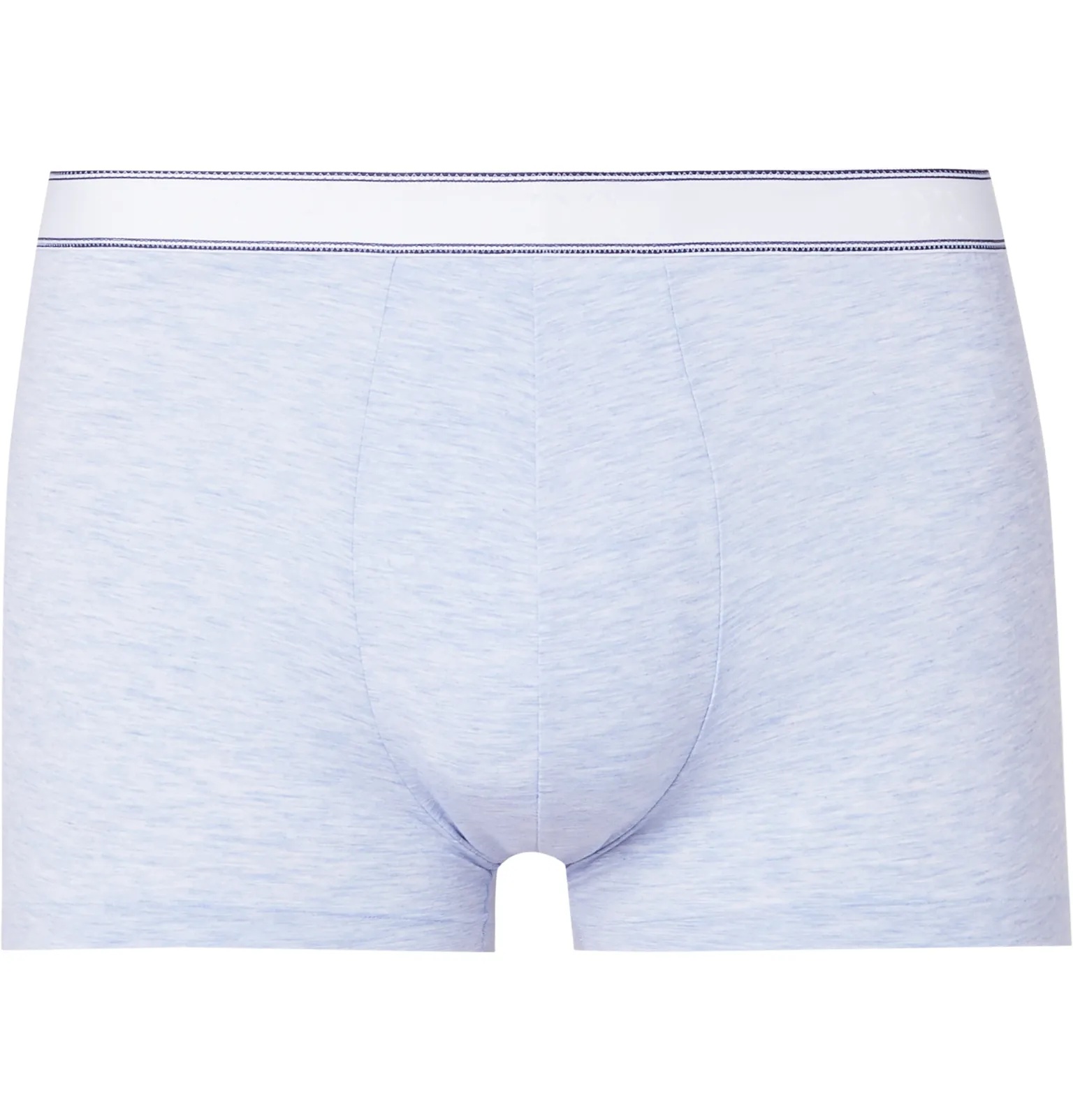 Ethan Mélange Stretch-Cotton Boxer Briefs - 1