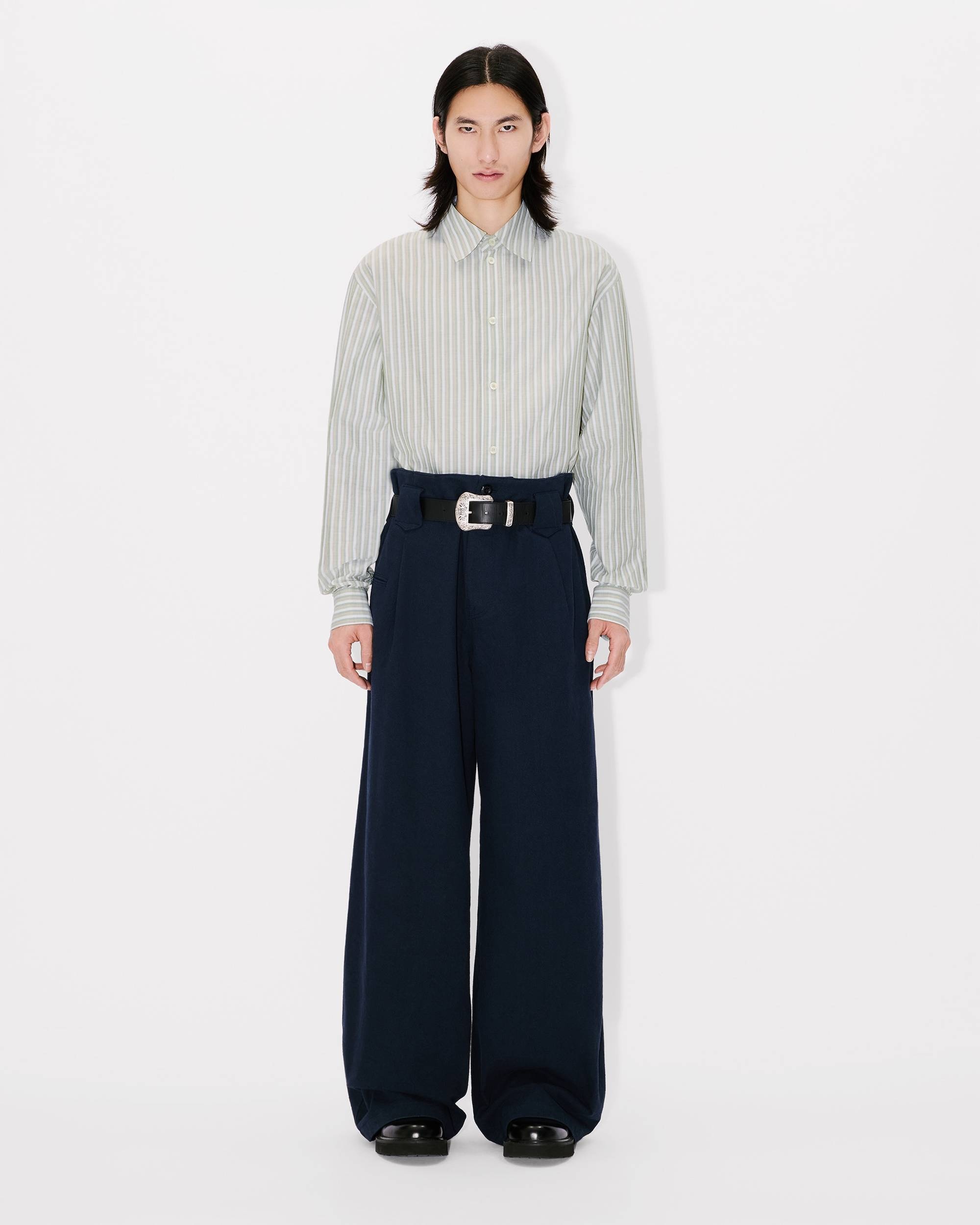 Striped shirt in cotton - 3