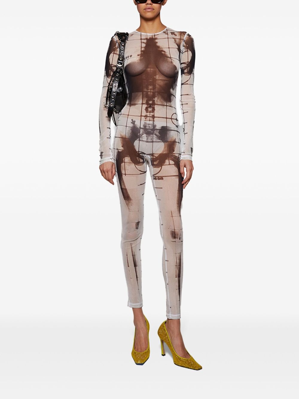 Squeletor-print jumpsuit - 2