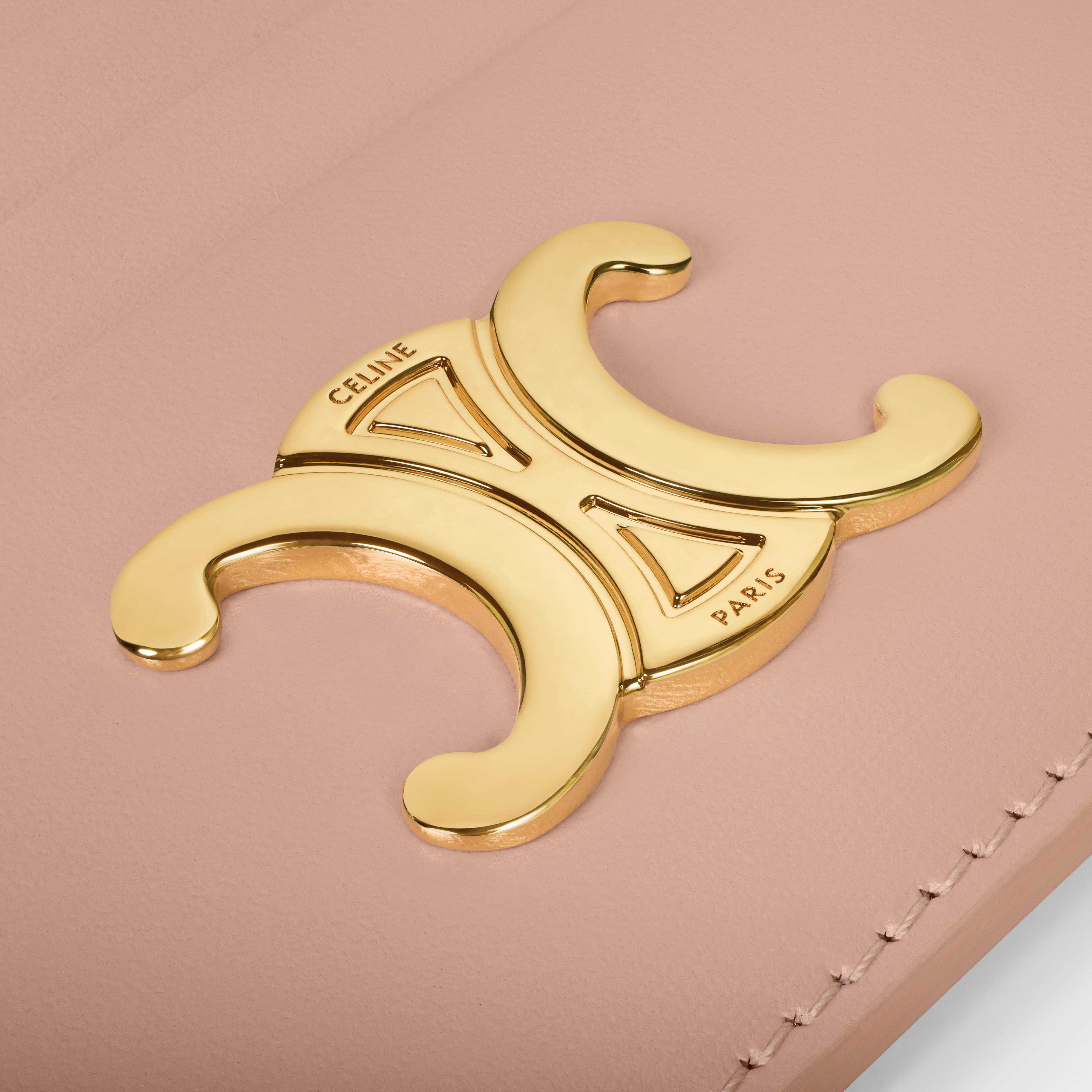 CARD HOLDER TRIOMPHE IN Shiny calfskin - 4