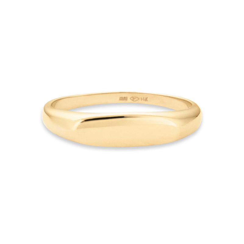 Bold Stacker Signet Ring 1
