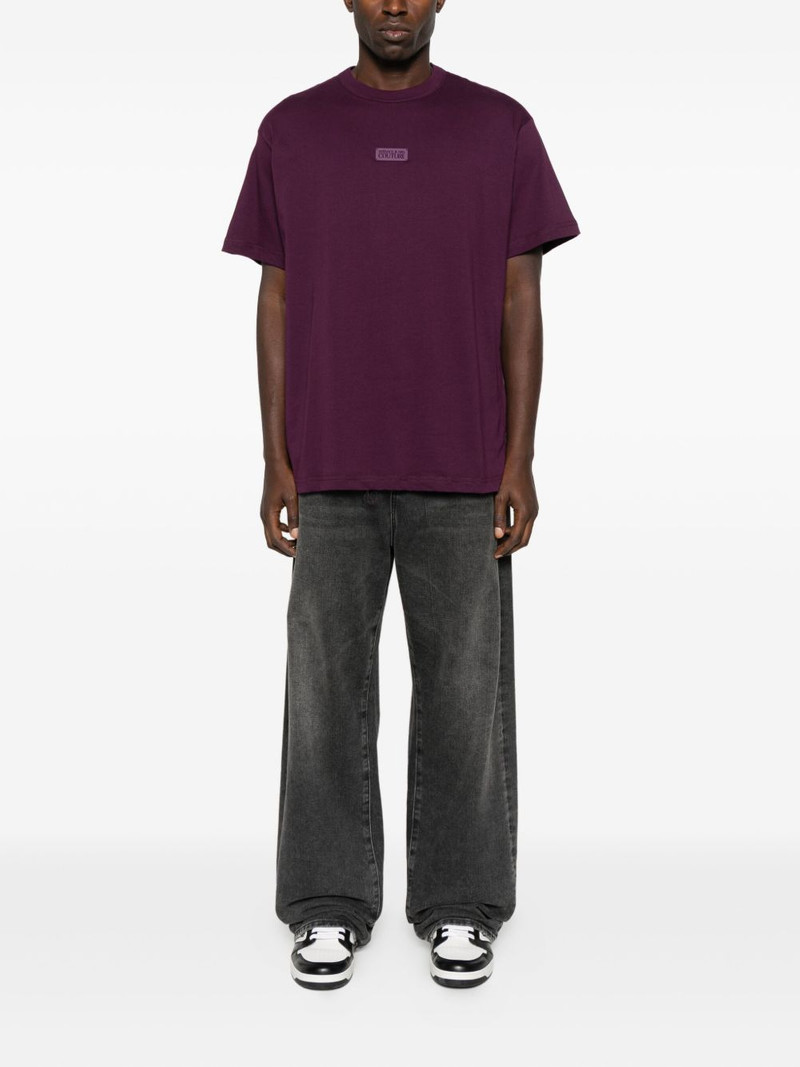 VERSACE JEANS COUTURE logo-plaque T-shirt outlook