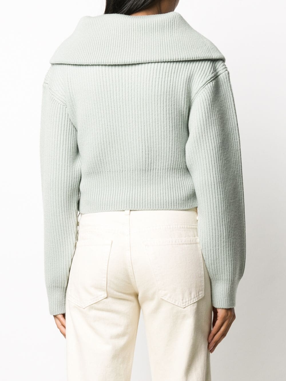 zip-front jumper - 4