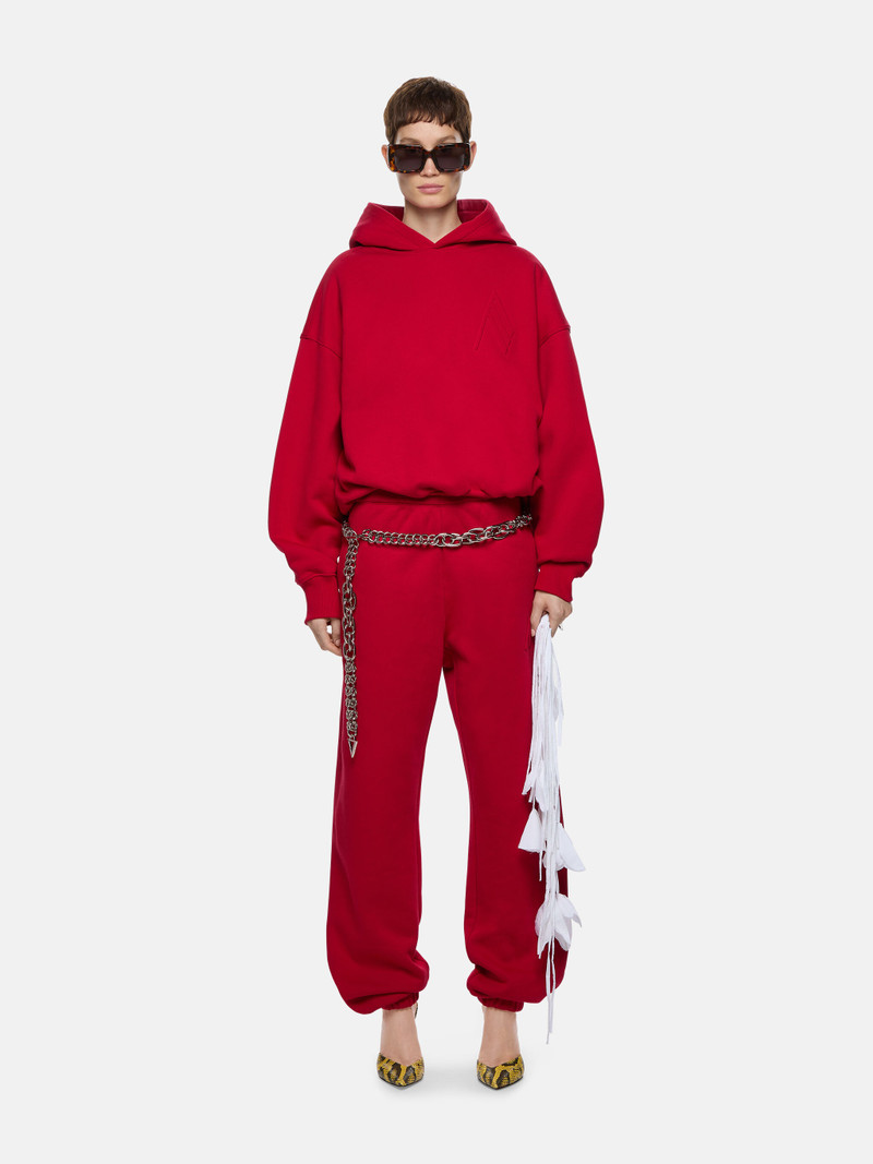THE ATTICO ''MAEVE'' RED SWEATSHIRT outlook