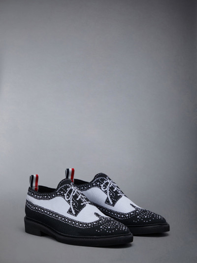 Thom Browne Trompe L'oeil Knit Longwing Micro Sole Brogue outlook