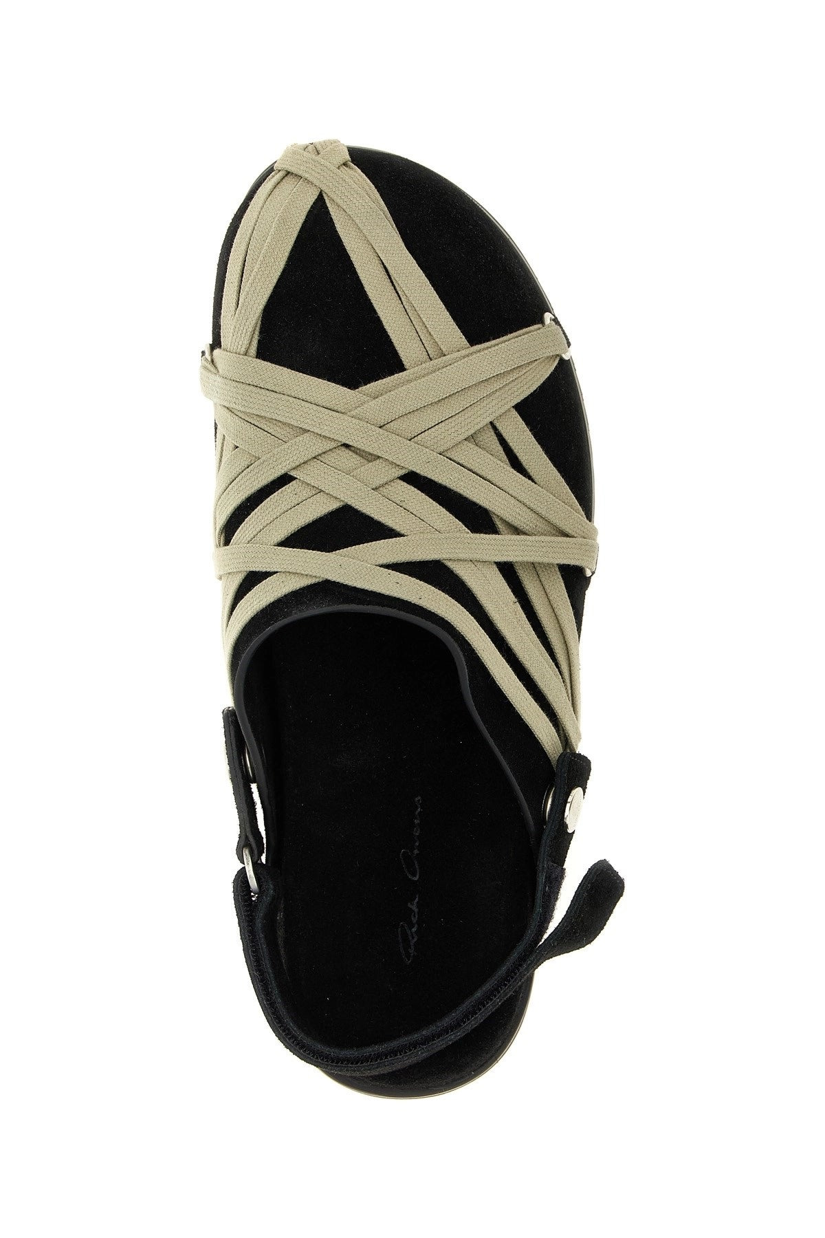 Rick Owens Men 'Megalace Mule Granola' Sabots - 4