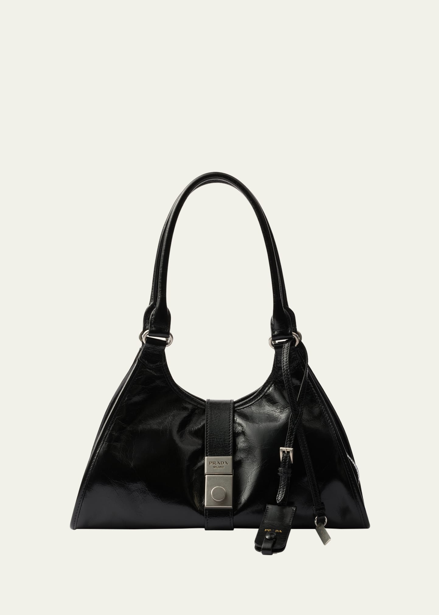 Soft Leather Shoulder Bag - 1