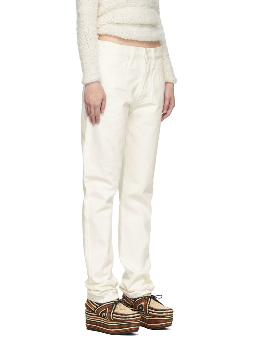 White Anthony Jeans - 2