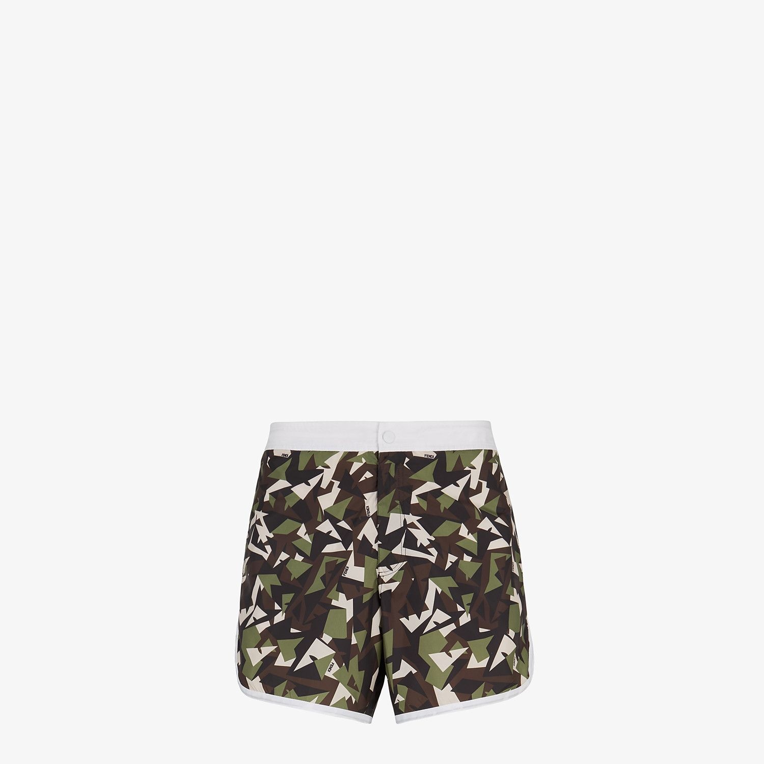 Multicolor tech fabric shorts - 1