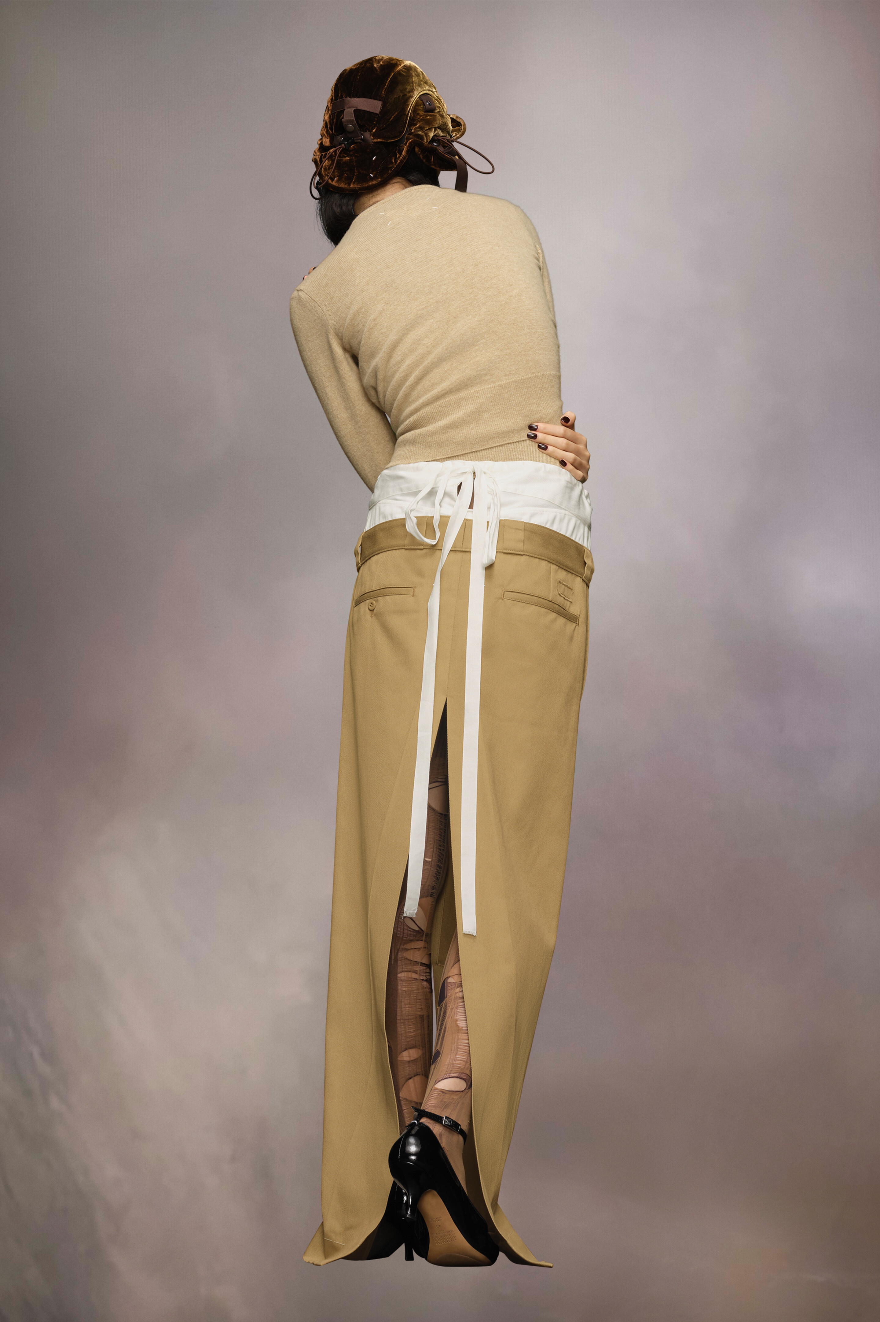 Skater Chino long skirt - 5