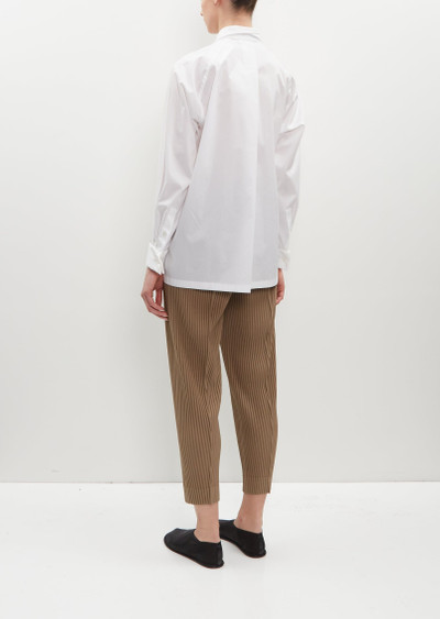 ISSEY MIYAKE Fastened Cotton Blend Shirt outlook