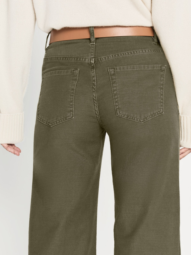 Le Baggy Palazzo in Washed Summer Sage 3