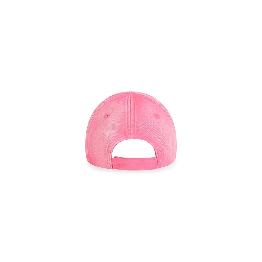 Balenciaga Cap in Fuchsia/black - 3