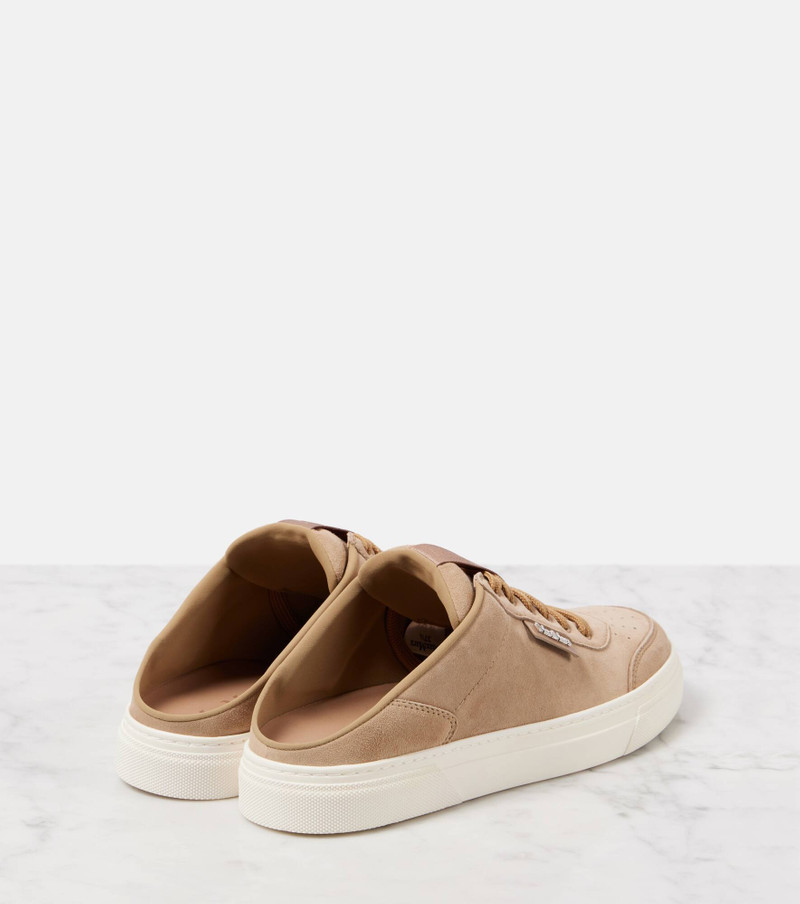 Max Mara Slides suede sneakers outlook