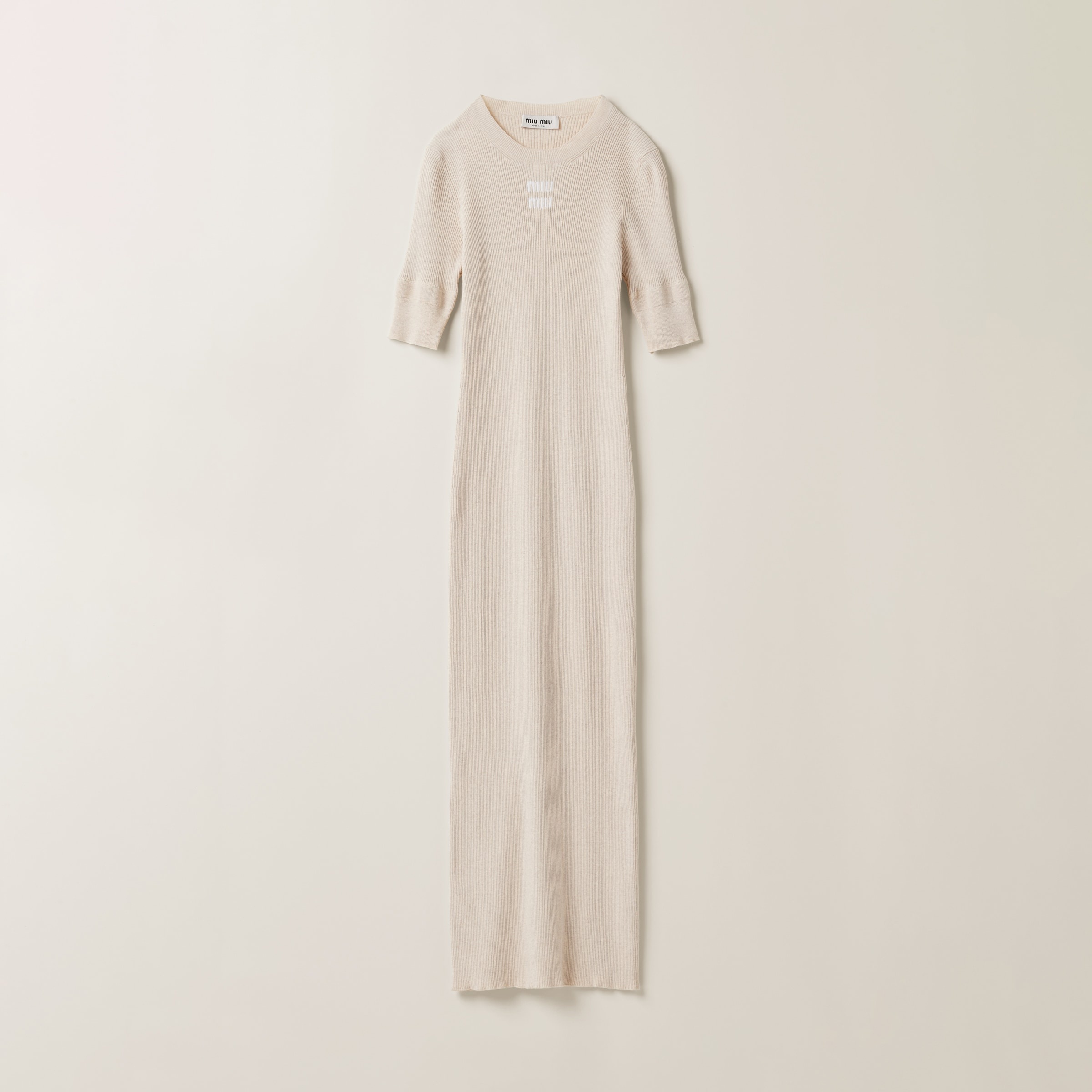 Cotton knit dress - 1