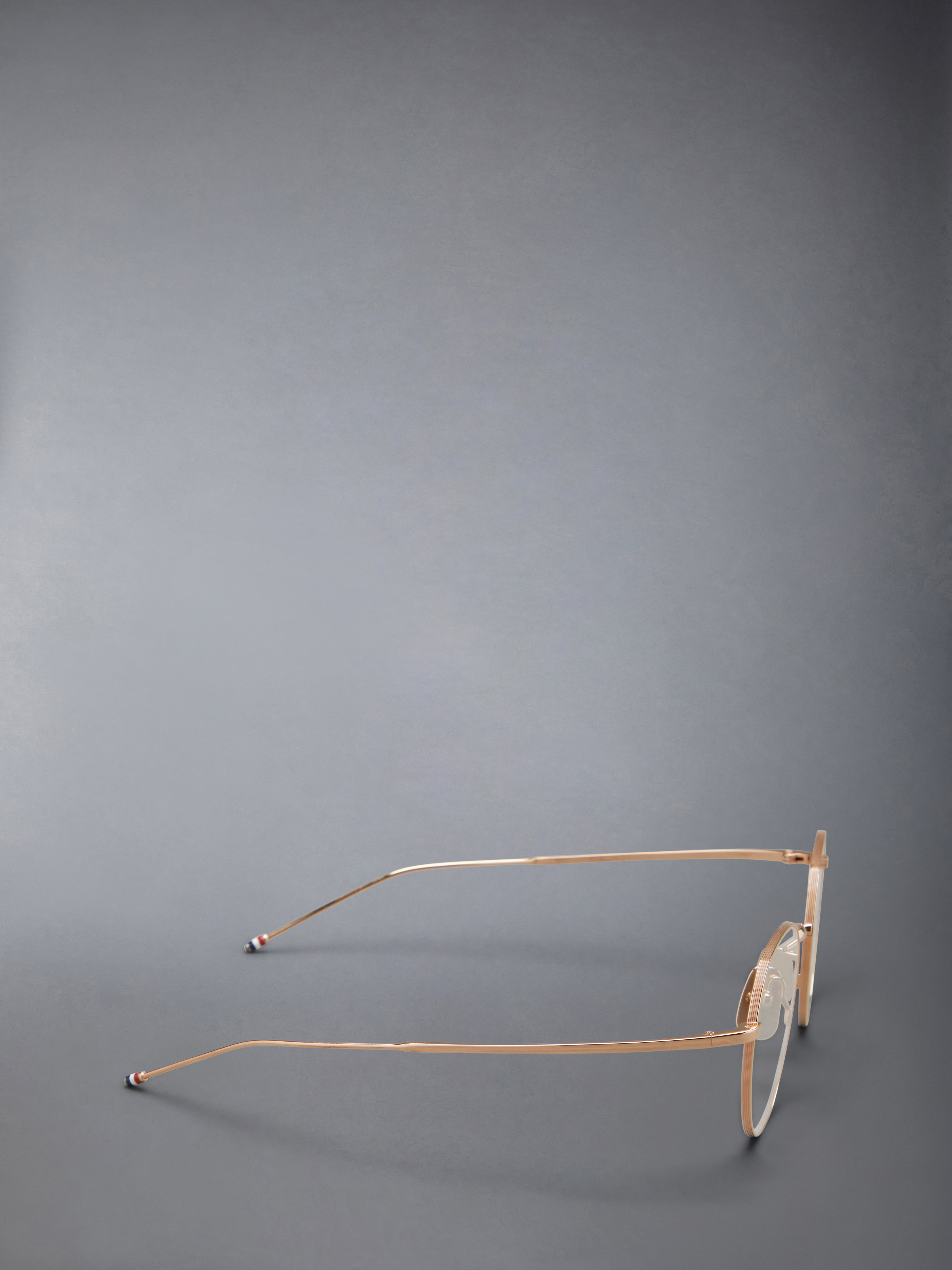 Titanium Round Eyeglasses - 6