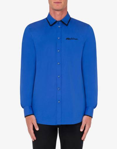 Moschino CONTRASTING LAYERS POPLIN SHIRT outlook