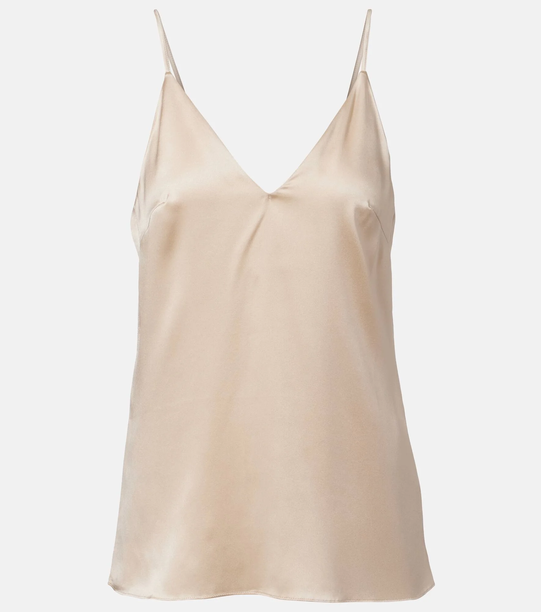 Silk-blend satin camisole - 1