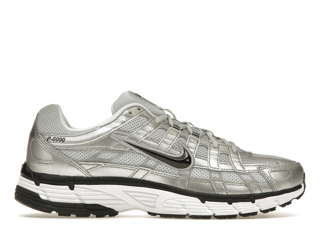 Nike P-6000 Metallic Silver Pure Platinum (W) - 1