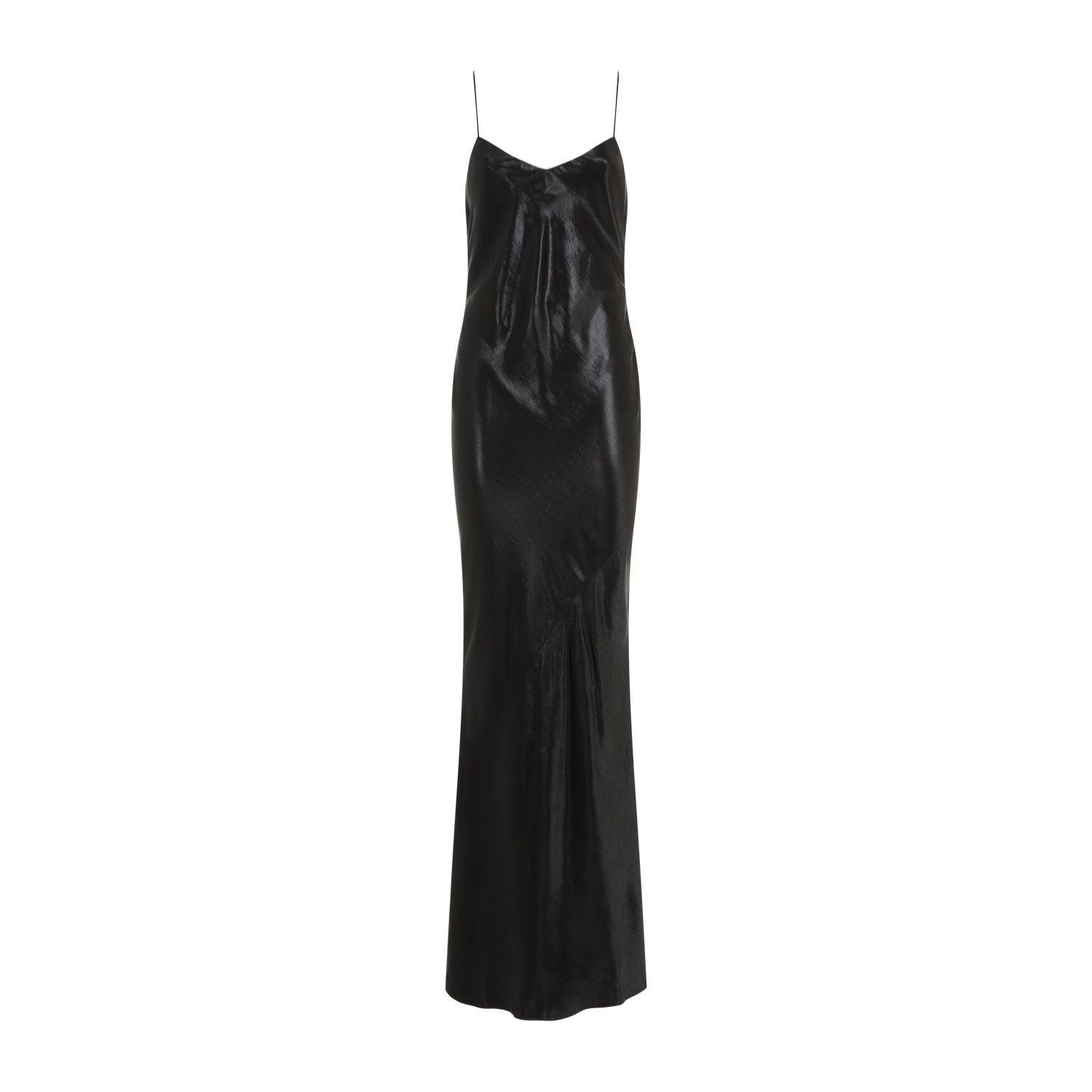 Saint Laurent Acetate Long Dress Women - 1