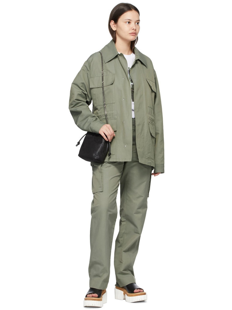 Stella McCartney Khaki Shared Side Pocket Trousers outlook