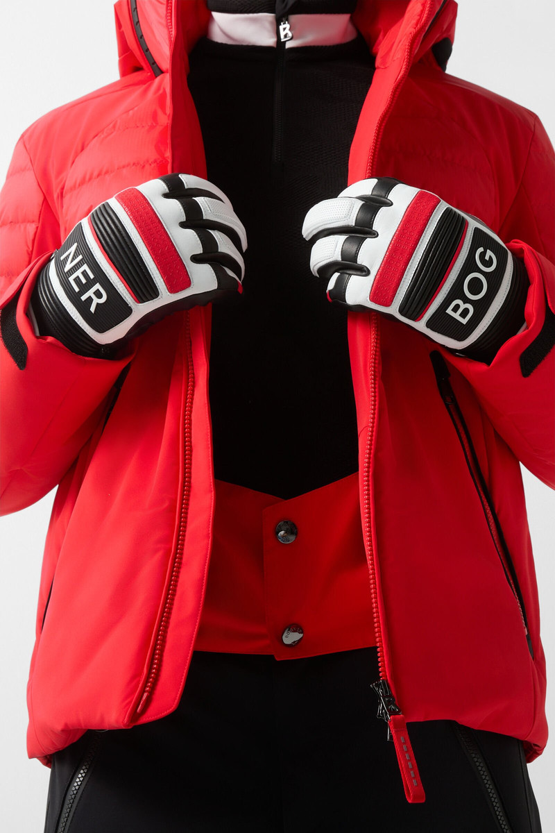 Henik down ski jacket in Red 6