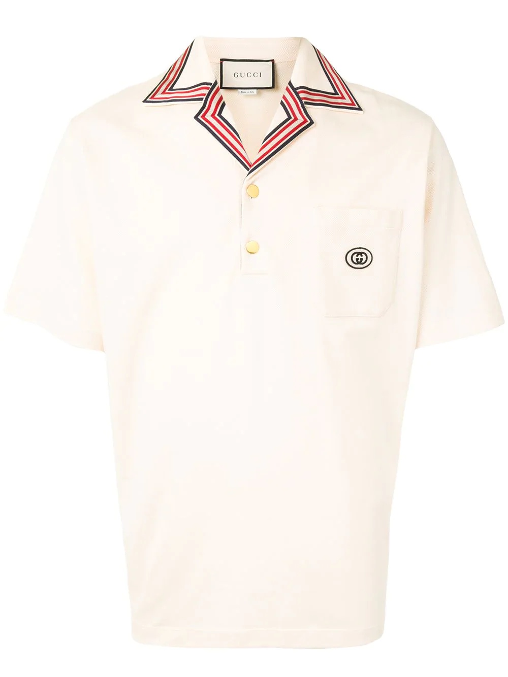 short sleeve polo T-shirt - 1