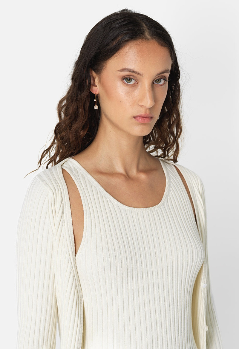 PIPER SILK RIB DRESS 10