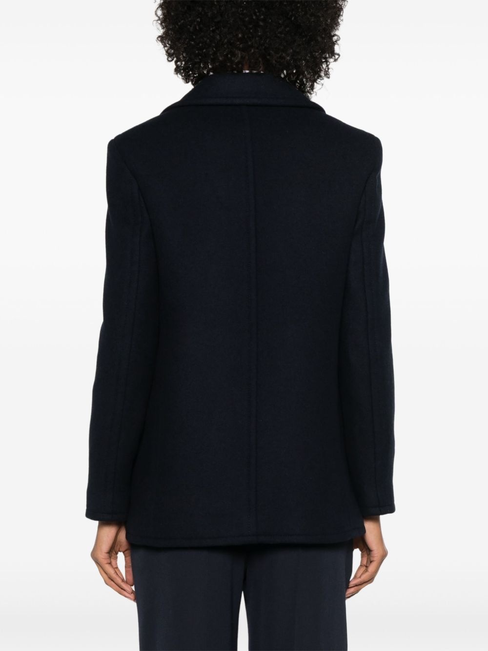 felted-finish peacoat - 4