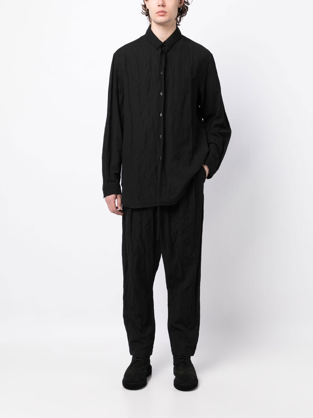 button-up long-sleeved shirt - 2
