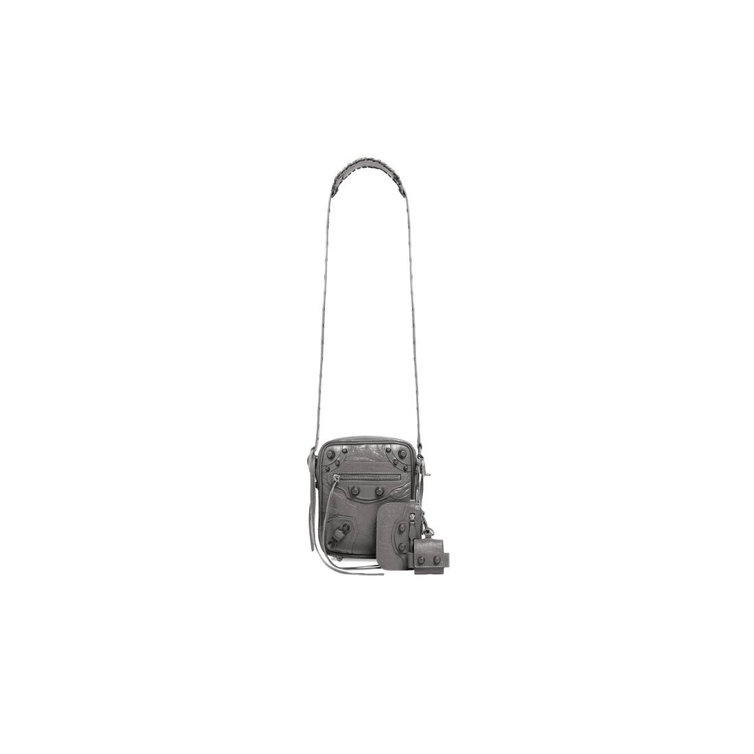 Men's Le Cagole Men Crossbody Bag  in Dark Grey - 1