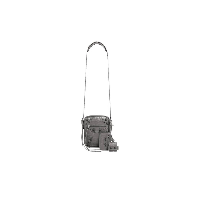 Men's Le Cagole Men Crossbody Bag  in Dark Grey 1