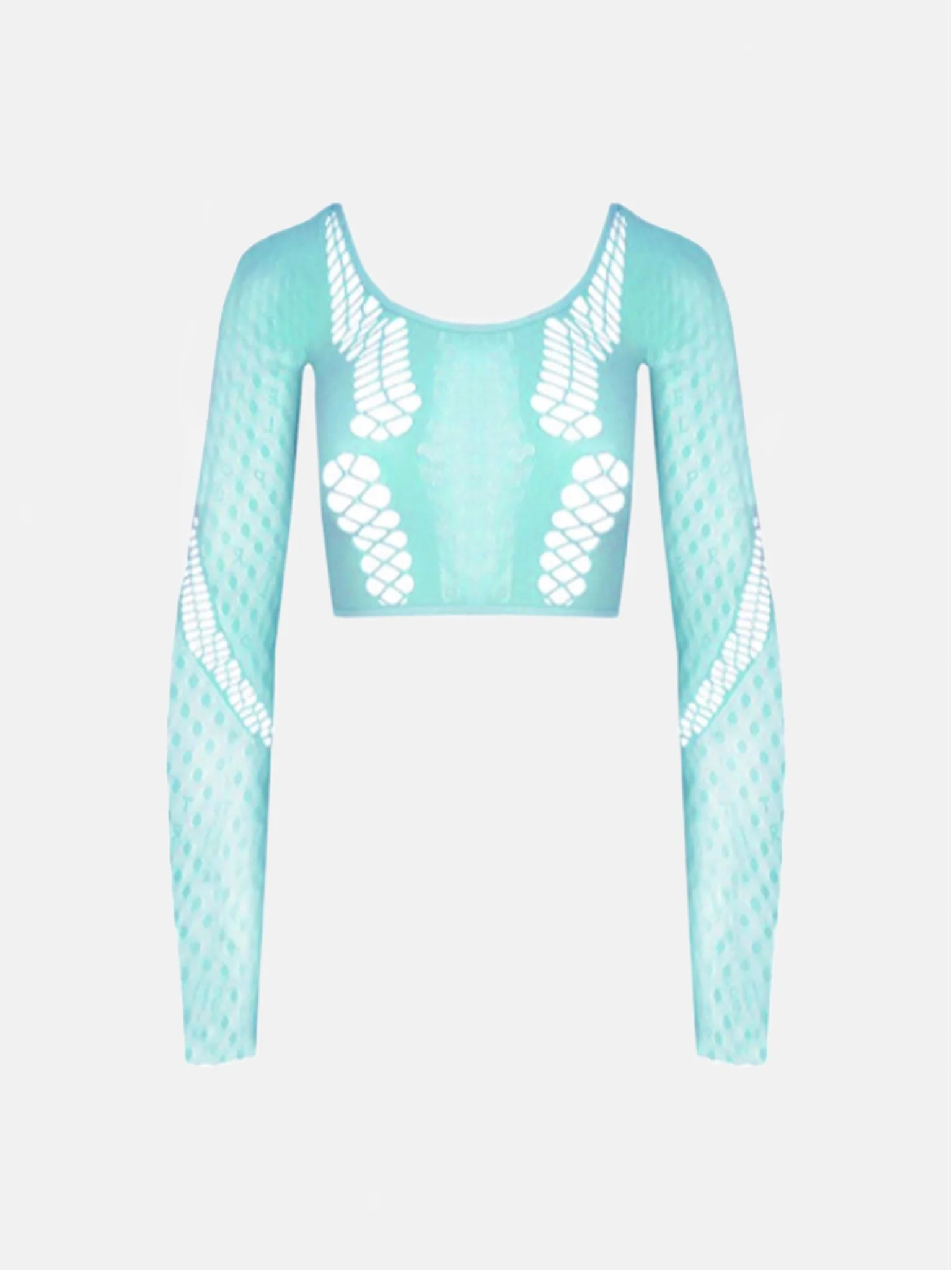 TALIE TOP SOFT TURQUOISE - 1