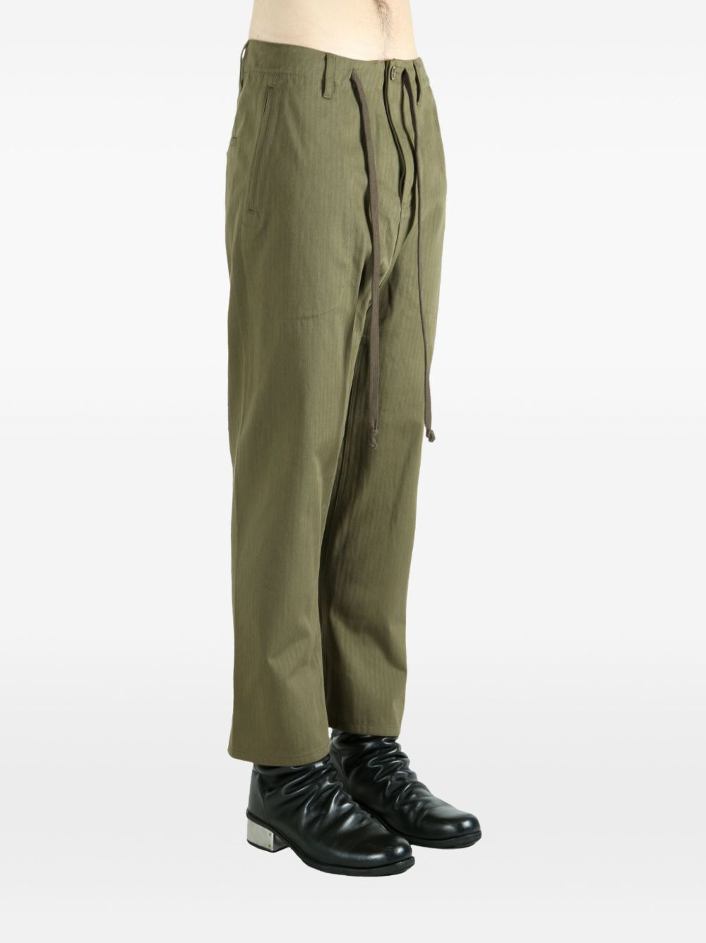Perch drawstring-waist trousers - 3