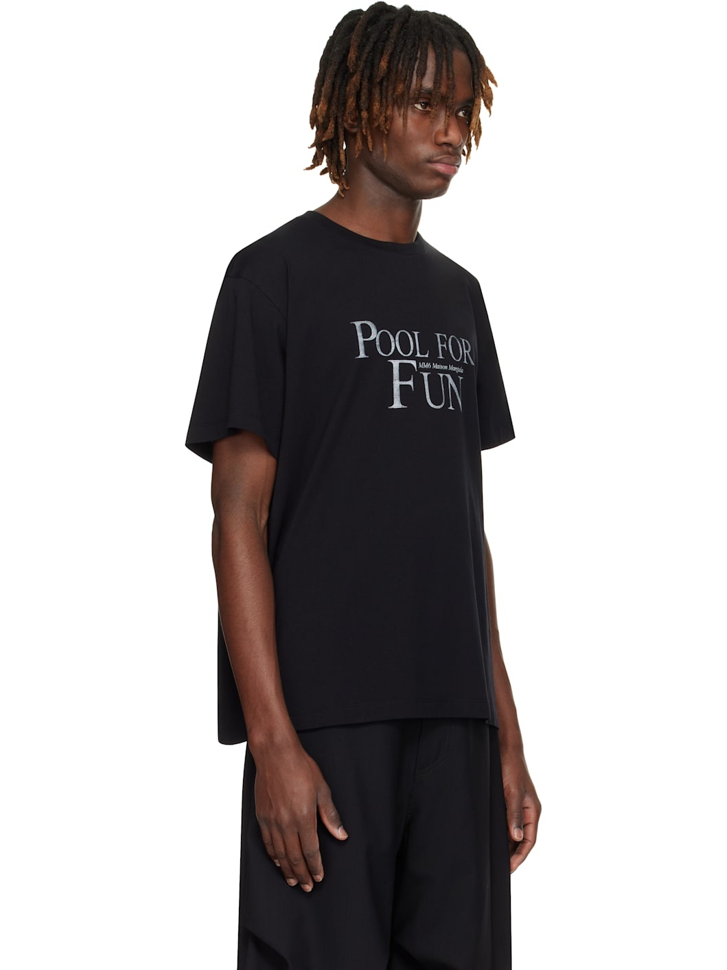 Black 'Pool For Fun' T-shirt - 2