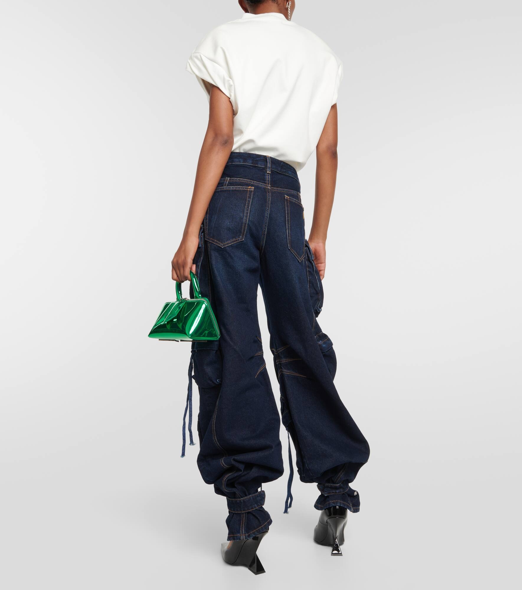 Fern denim cargo pants - 3