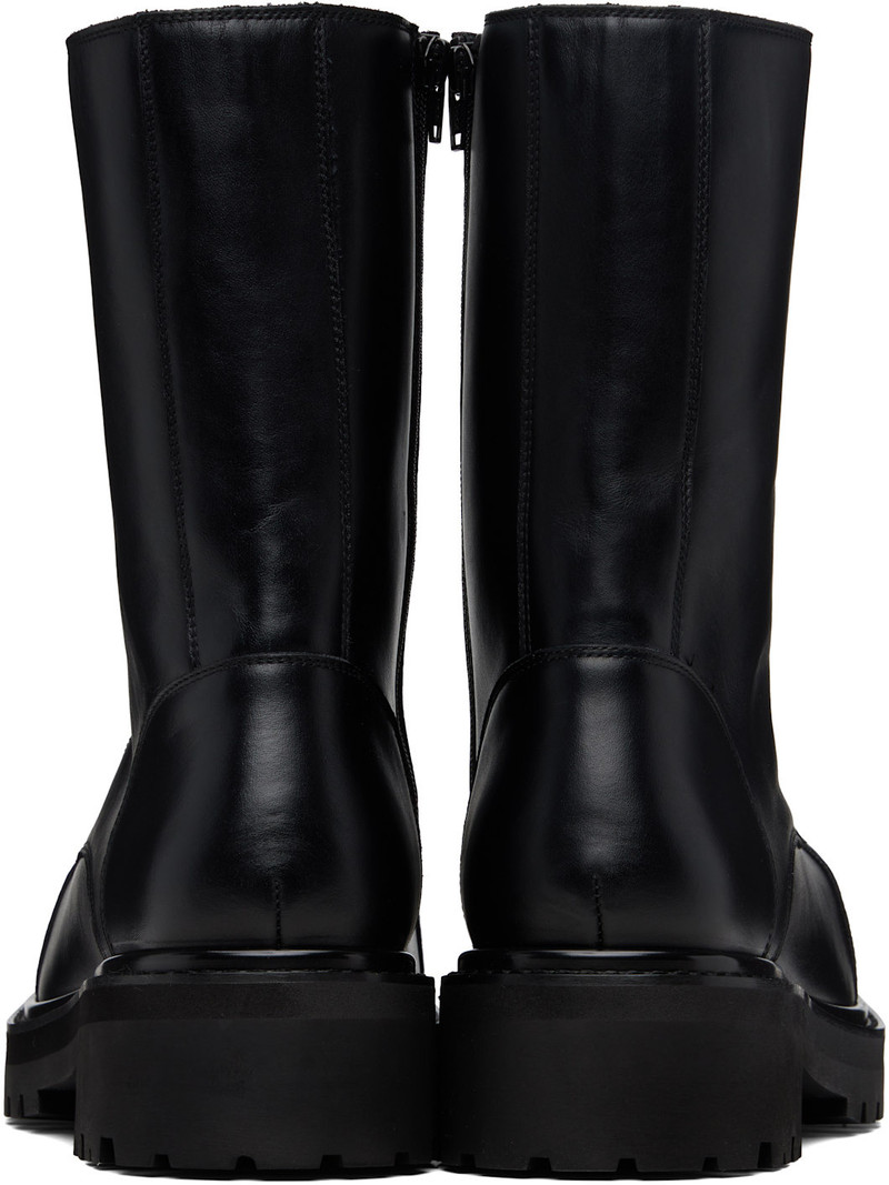 Black Stomp Compact Boots 2