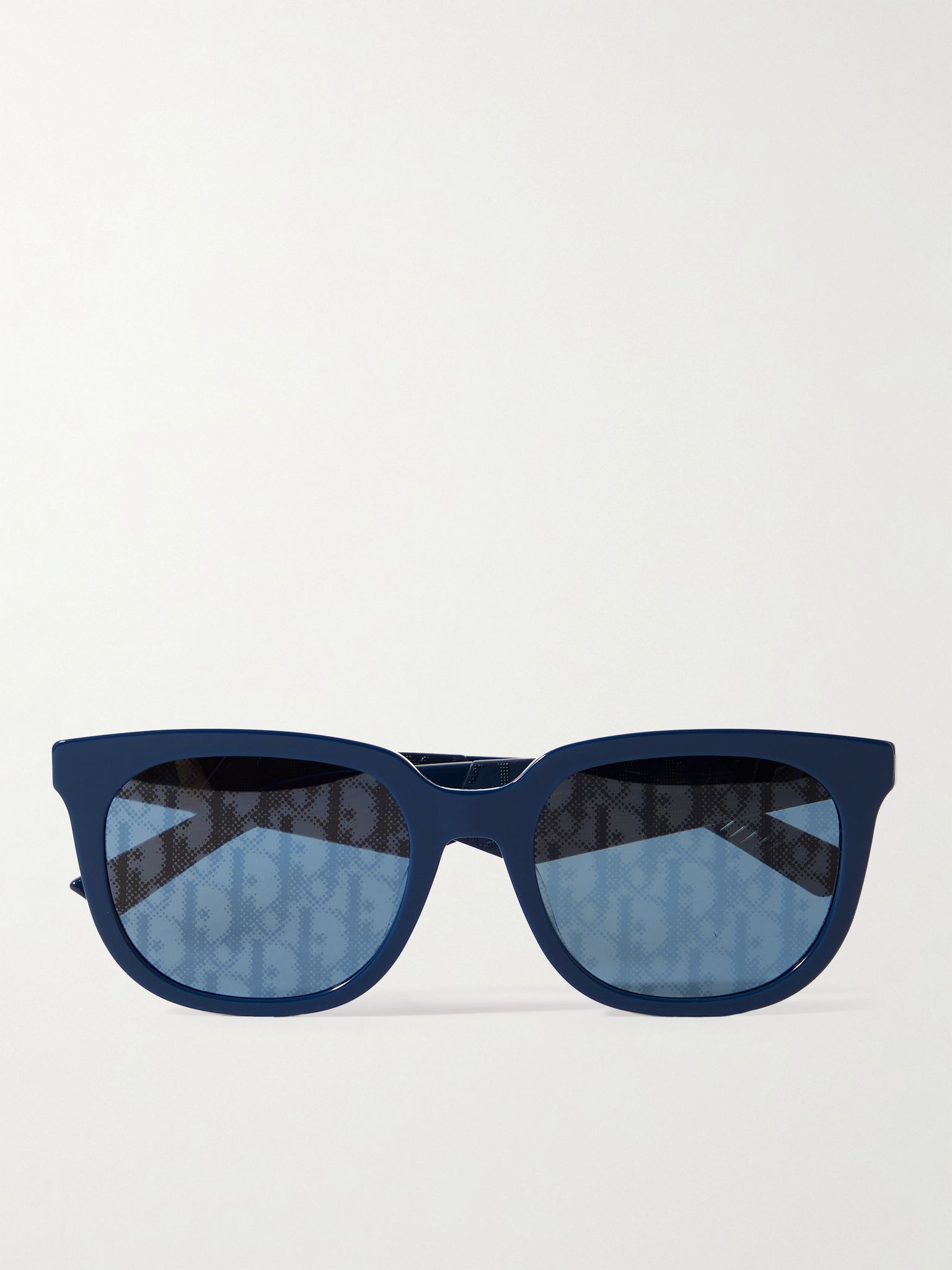 Dior B27 S3F D-Frame Logo-Detailed Acetate Sunglasses Black - 1