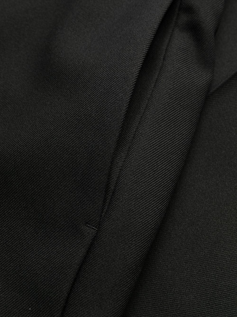 PAPERCLIP-DETAIL STRAIGHT-LEG TROUSERS - 3