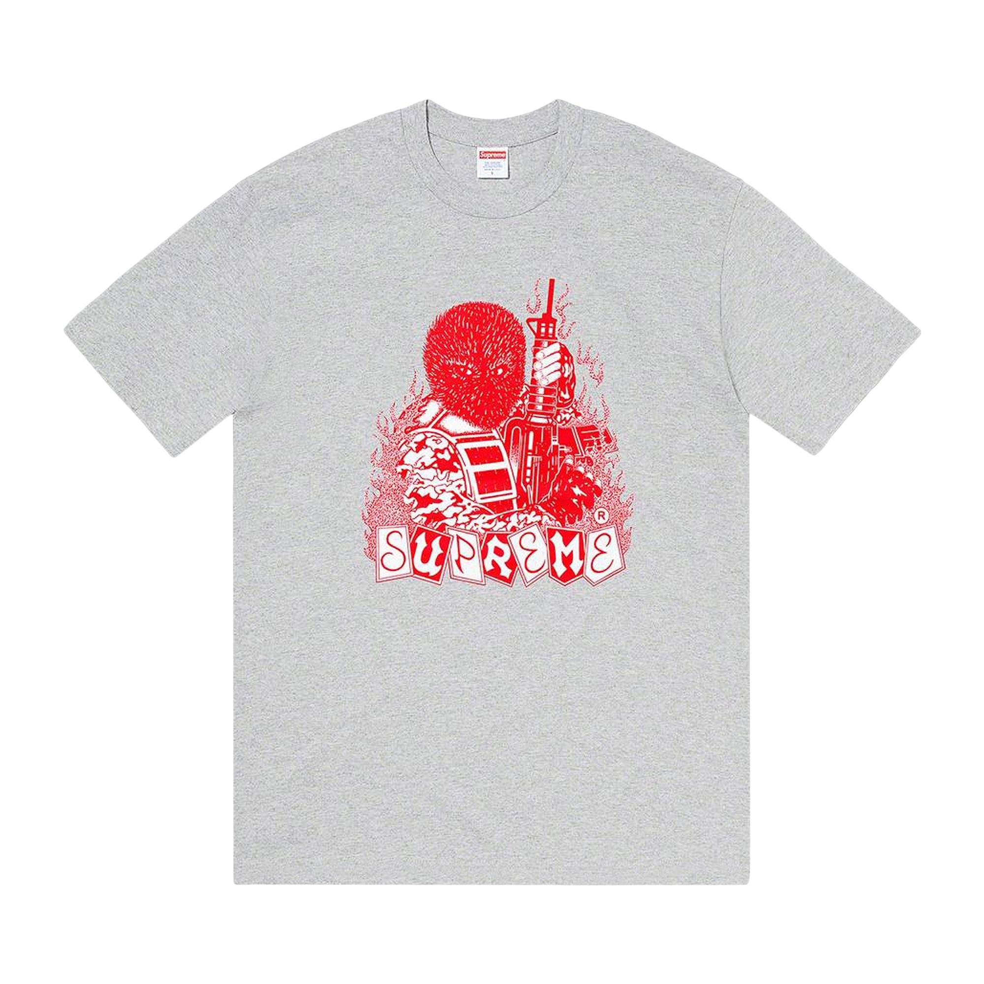 Supreme Mercenary T-Shirt 'Heather Grey' - 1